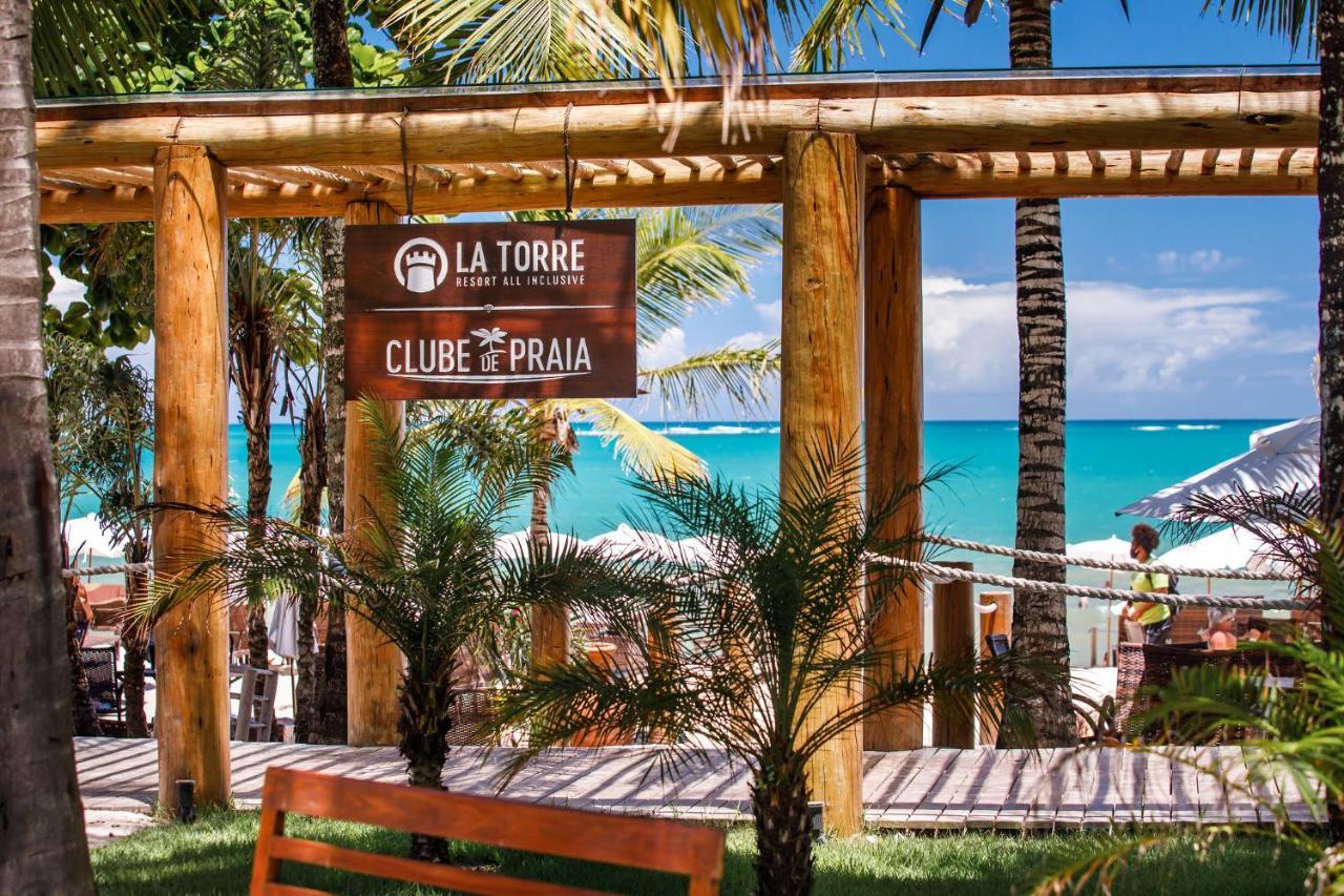 La Torre Resort All Inclusive Porto Seguro Dış mekan fotoğraf Beach Club