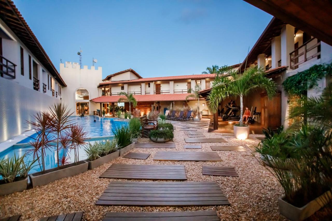 La Torre Resort All Inclusive Porto Seguro Dış mekan fotoğraf The hotel's courtyard